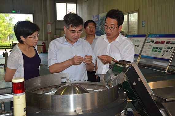 江苏大学党委书记兼校长袁寿其、科技随处长李红、流体中心节水浇灌部部长王新坤一行莅临威廉希尔williamhill节水（天津）有限公司考察交流 - 威廉希尔williamhill新闻 - 新闻中心 - 威廉希尔williamhill,节水,江苏大学,袁寿其,处长,李红,流体,nbsp,考察