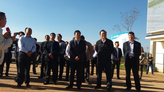 安徽省副省长方春明带队调研威廉希尔williamhill节水集团承建的陆良县恨虎坝中型灌区立异机制试点项目区 - 威廉希尔williamhill新闻 - 新闻中心 - 威廉希尔williamhill,节水,nbsp,试点,调研,安徽省,新机制,长方,副省