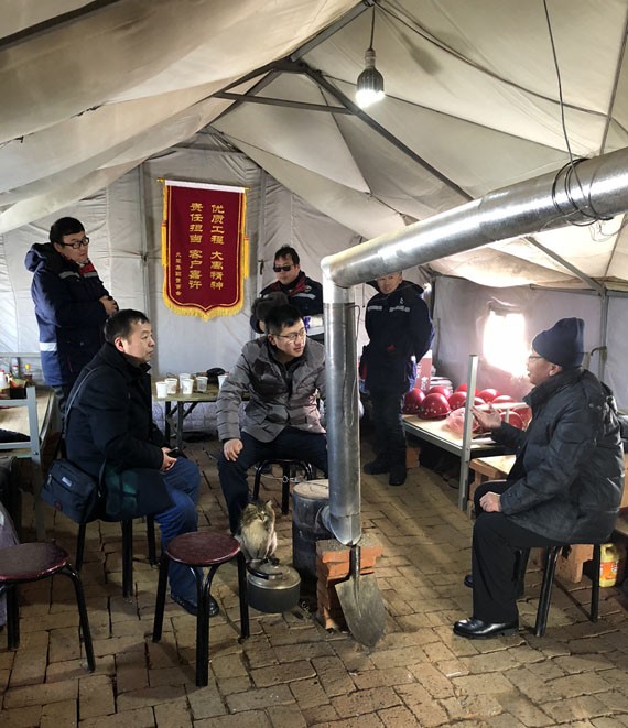 威廉希尔williamhill魂| 战风雪 斗严寒 零下四十度打造呼伦贝尔标杆工程 致敬！ - 威廉希尔williamhill新闻 - 新闻中心 - nbsp,威廉希尔williamhill,牙克石,项目,施工,呼伦贝尔,节水,他们,职员